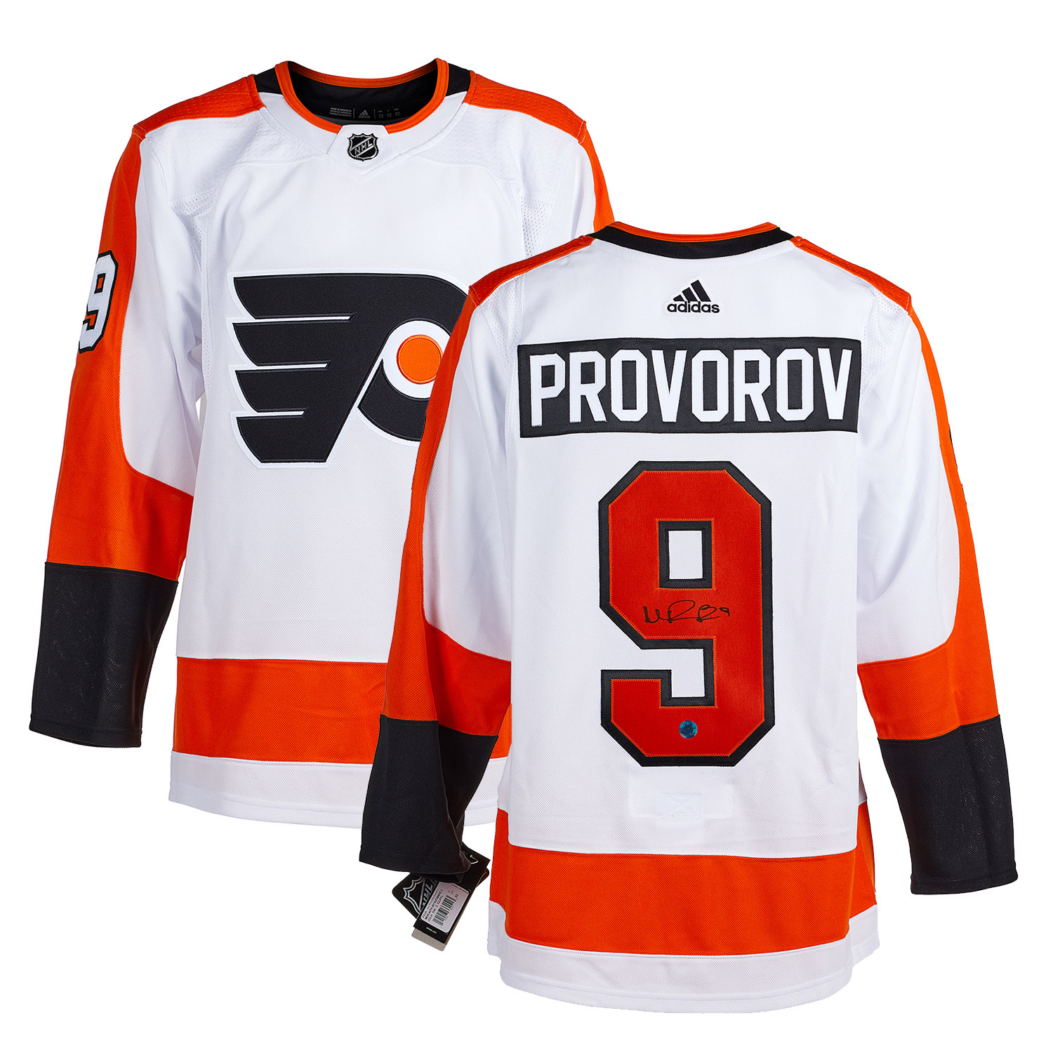 Ivan Provorov Philadelphia Flyers Autographed Signed Adidas Jersey
